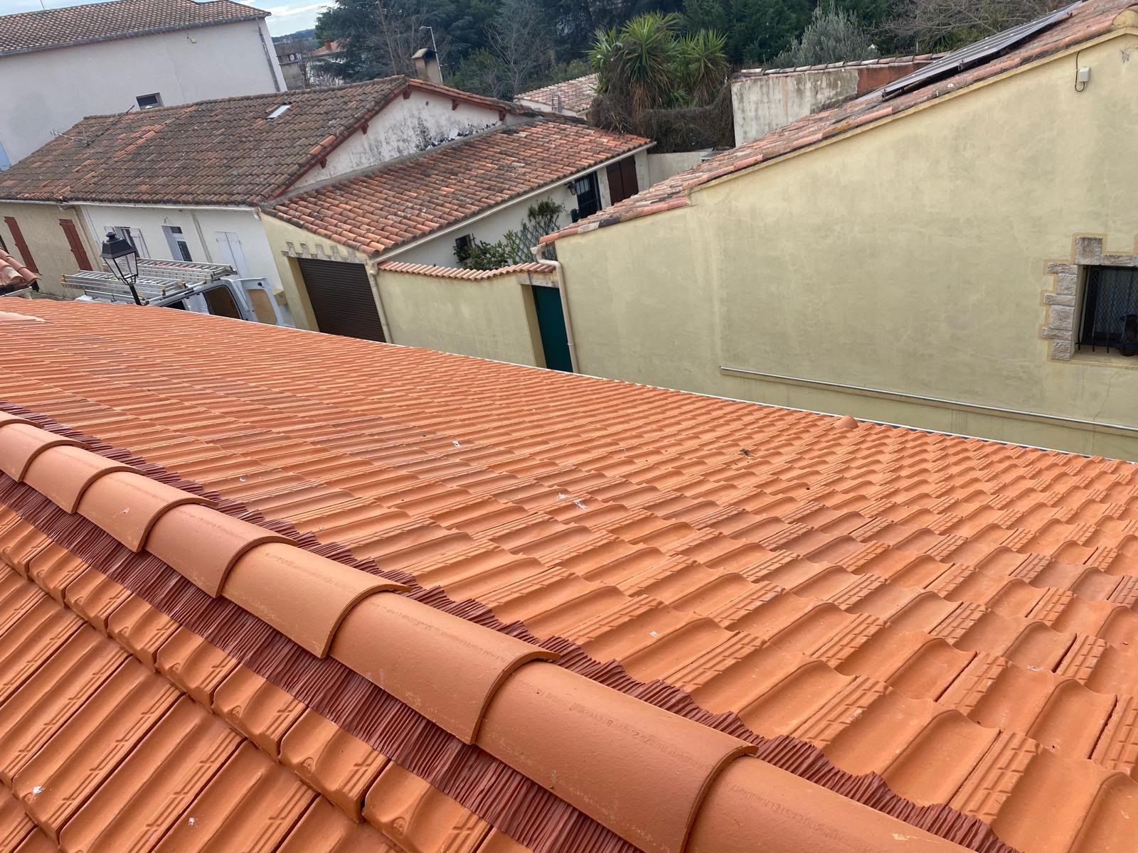 Détail de couverture soignée